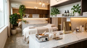 Male Intimate Waxing and Manzilian Treatment Setup