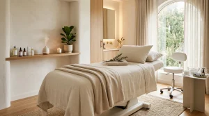 Dermatological Treatment Room in Luxury Aesthetic Medical Spa
