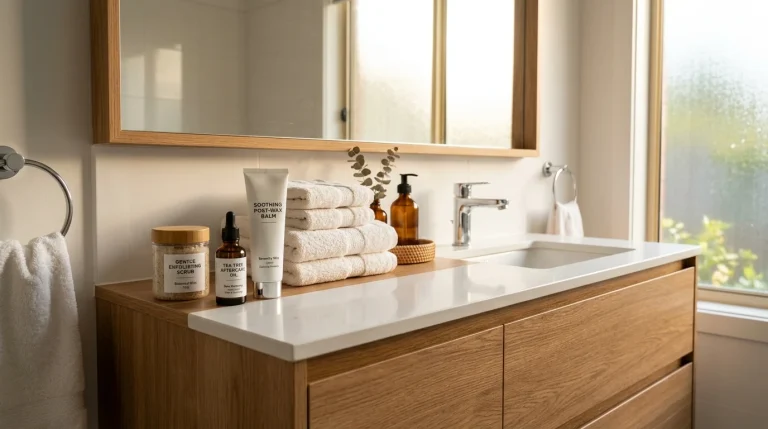 Male Intimate Waxing Post-Epilation Aftercare Products and Routine