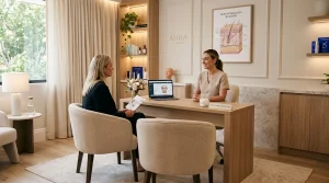 Clinical Consultation Room for Male Aesthetic Intimate Grooming