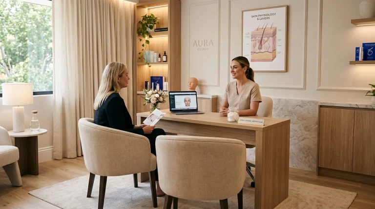 Clinical Consultation Room for Male Aesthetic Intimate Grooming