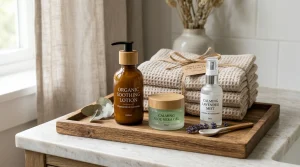 Male Intimate Waxing Skincare Preparation and Soothing Lotions