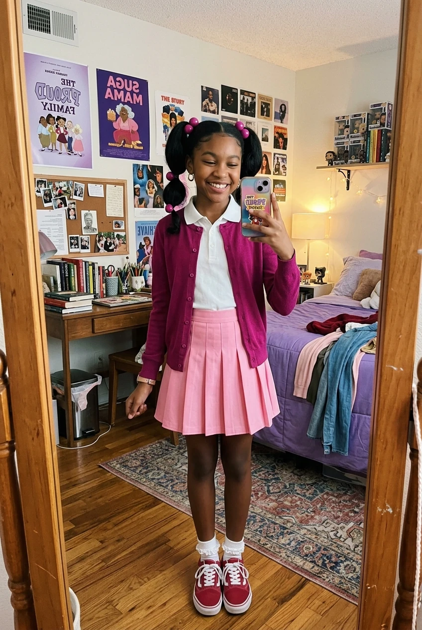 6. Penny Proud 2000s Animated Disney Heroine - halloween costumes black women (AI Generated Image)