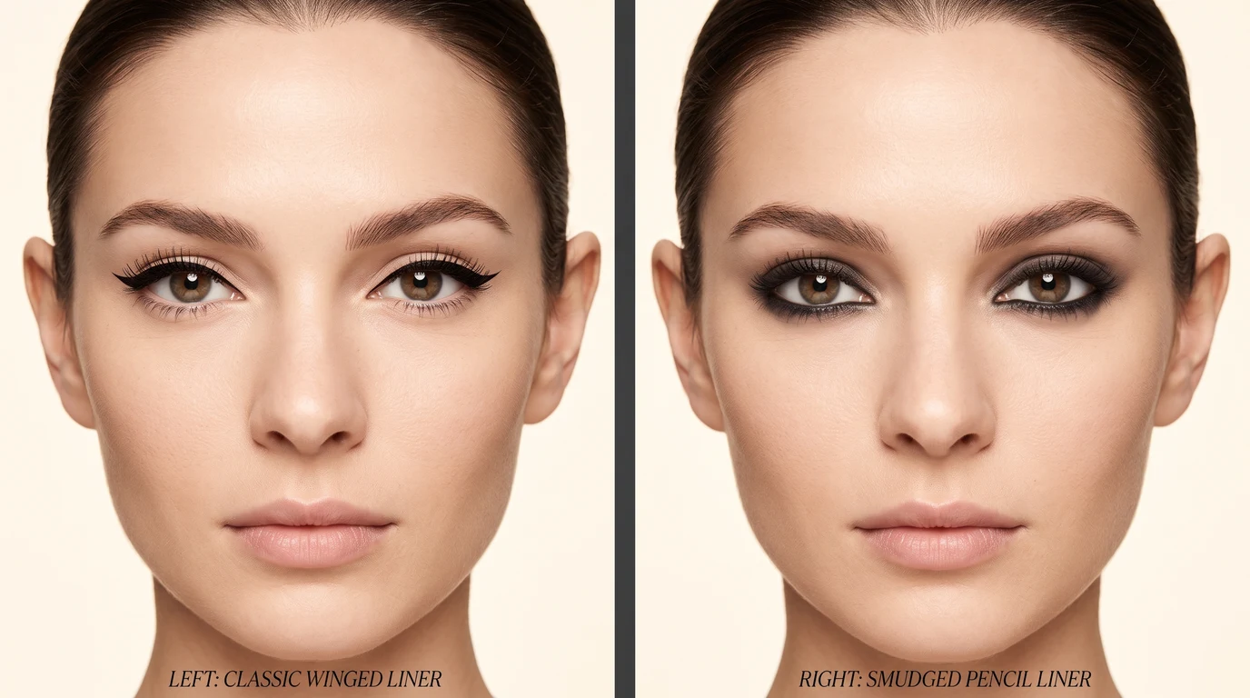 everyday eyeliner guide inspiration (AI Generated Image)