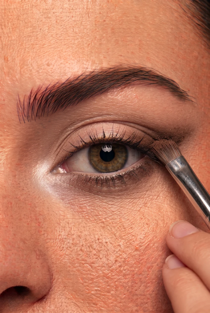 15. Double-Flick Fishtail Graphic Eyeliner - everyday eyeliner guide (AI Generated Image)